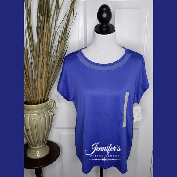 3/$30 Champion by C9 NWT Women's Blue Athletic Top Size XL - Picture 1 of 11